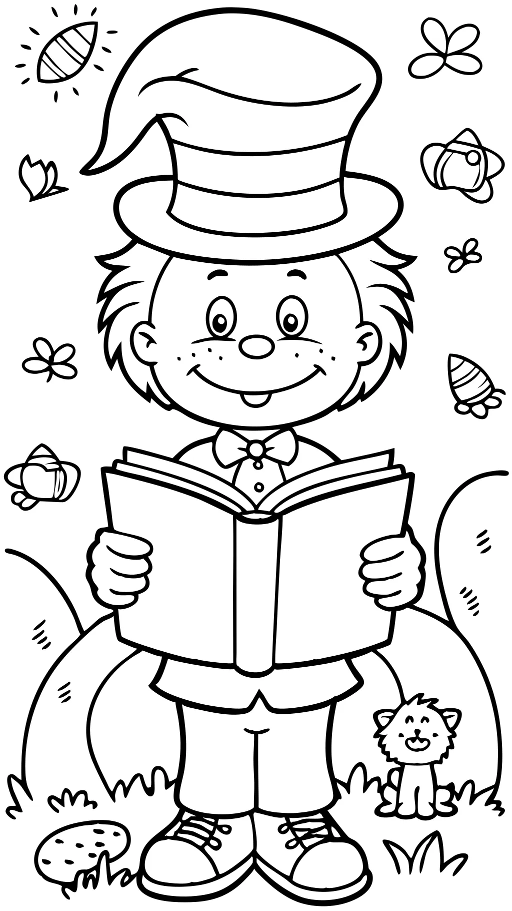 read across america coloring pages